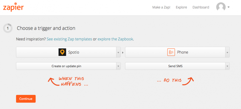 Connecting SPOTIO to Zapier for sales automation