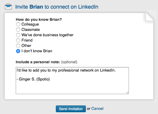 LinkedIn Profile