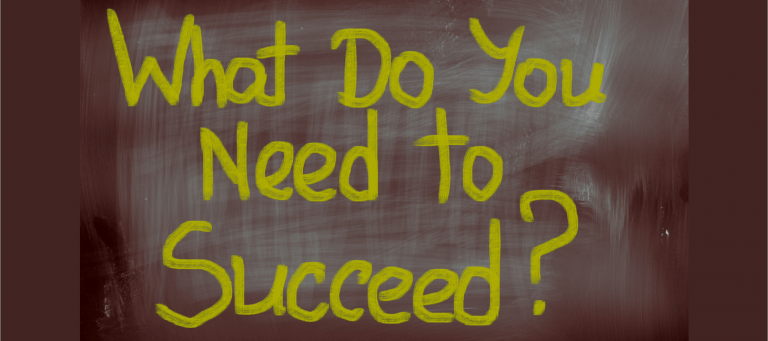 what do you need to succeed