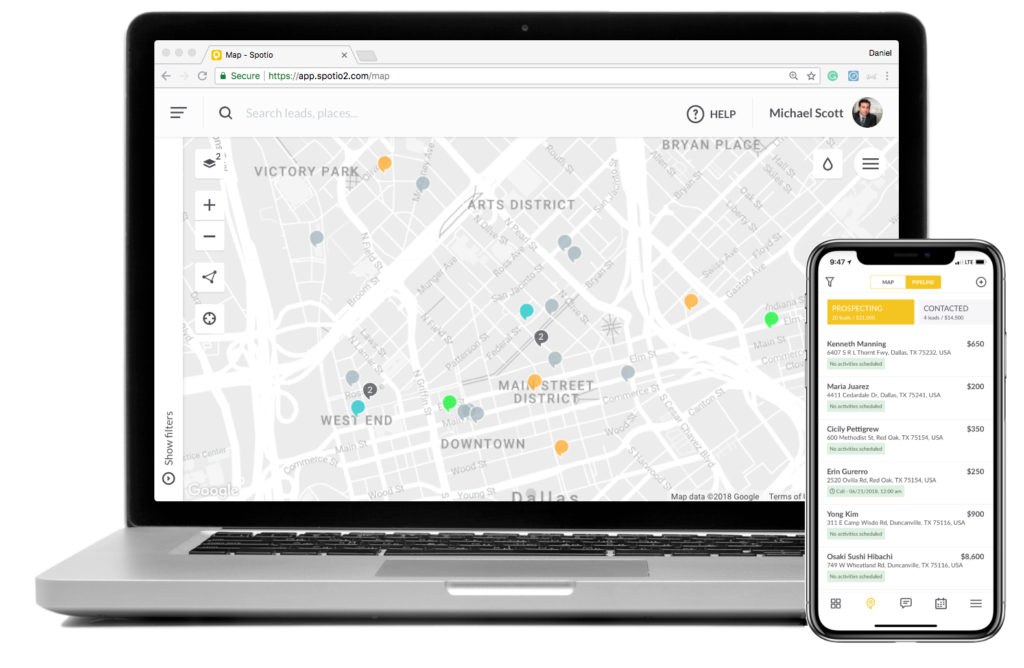 Customer Mapping Software and Customer Mapping App