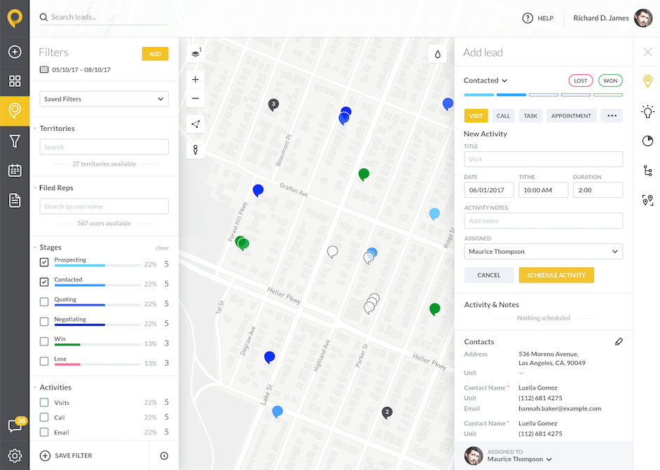 RouteOptimization Screenshot RouteOptimization Screenshot