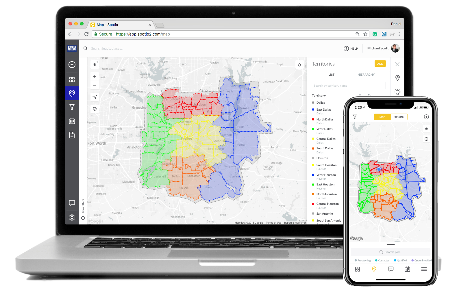 Territory Manager Spotio 2.0 Territory Manager Spotio 2.0