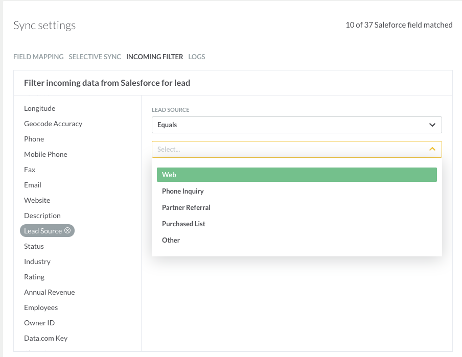 Sync Fields from Salesforce Into SPOTIO Sync Fields from Salesforce Into SPOTIO