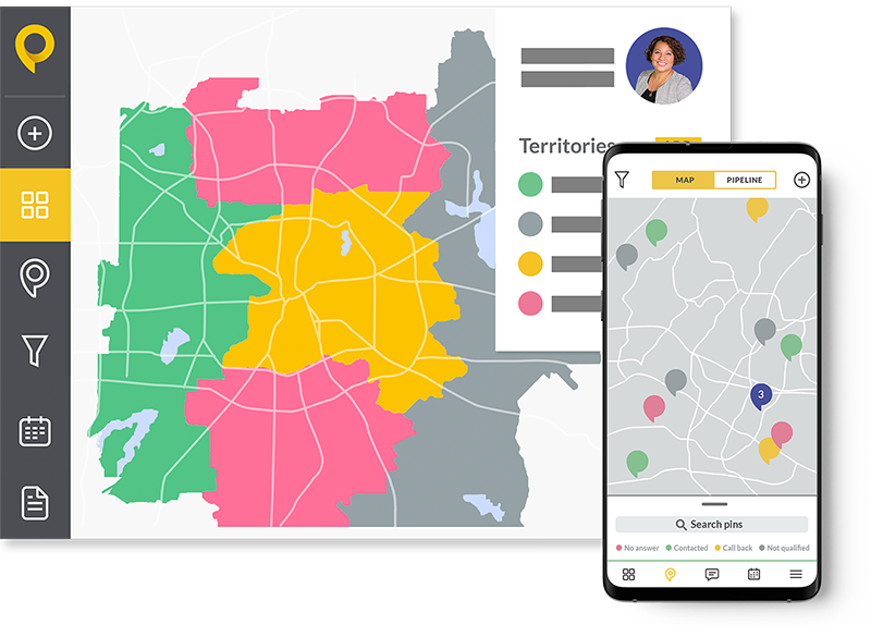 Territory Map and Territory Owner