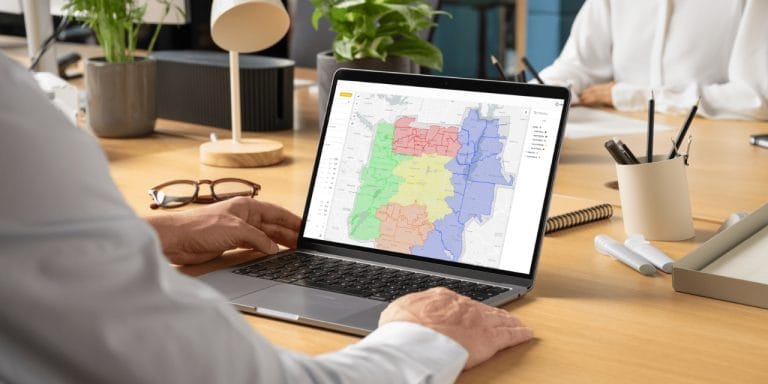 Map Territories by Zip Code