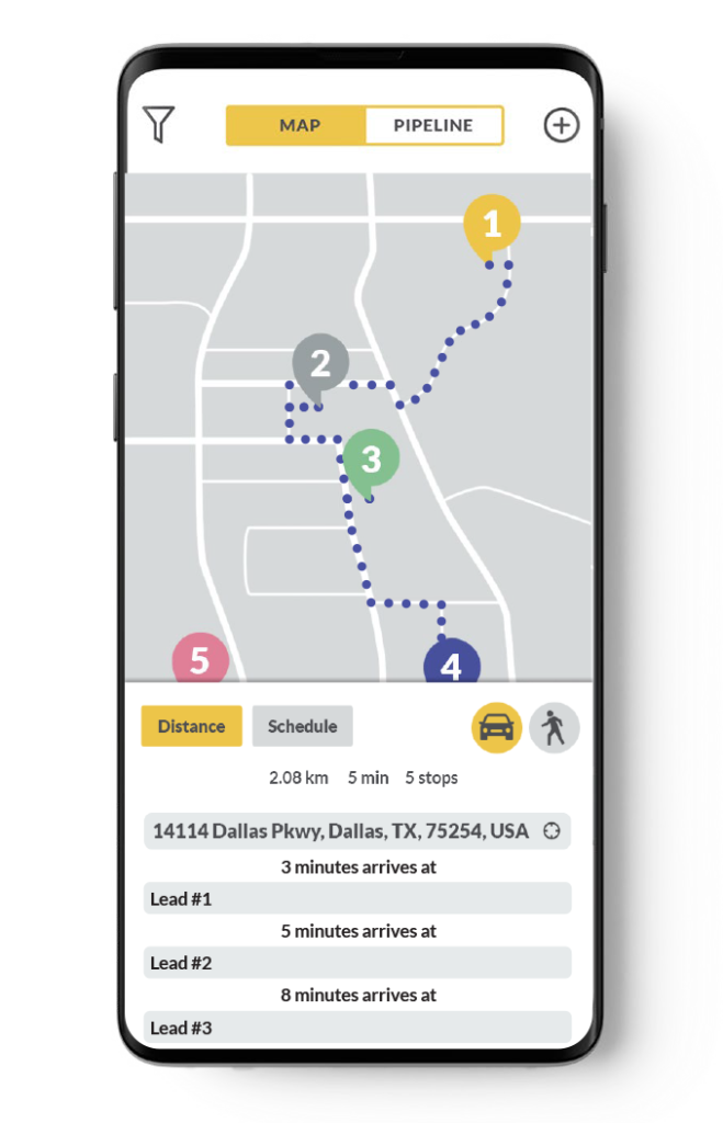 Sales Routing. Route Planner. Sales Route Planner App