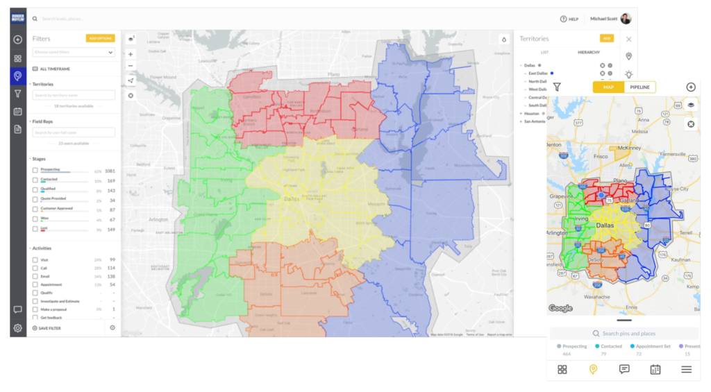 Territory Mapping with SPOTIO