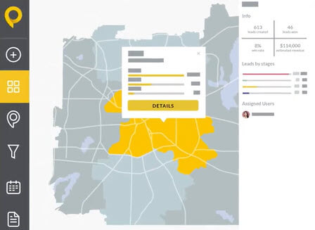 Territory mapping in SPOTIO