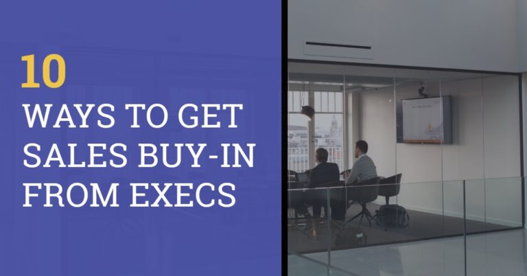How to get executive buy-in