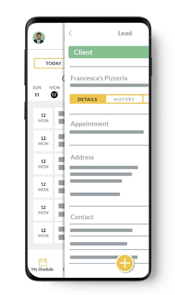 SPOTIO makes it easy to transition appointments between reps