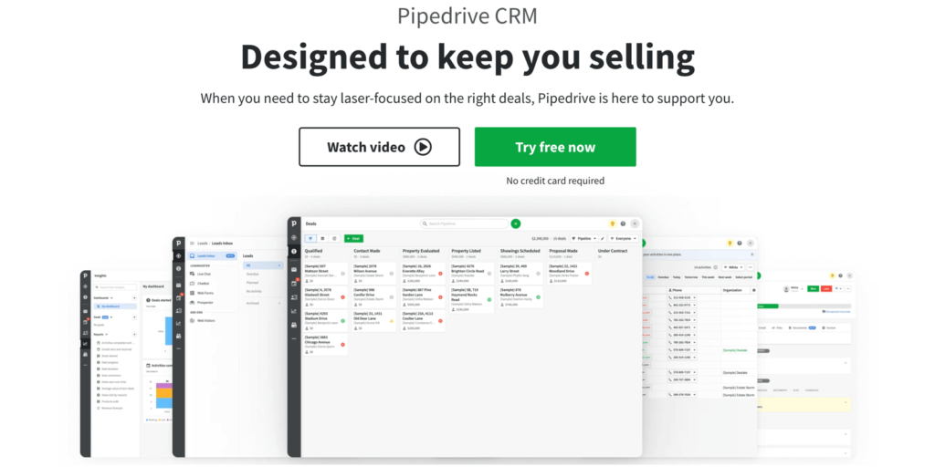 Pipedrive sales monitoring system