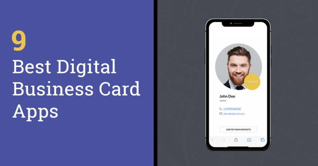 9 Best Digital Business Card Apps [Updated July 2024]