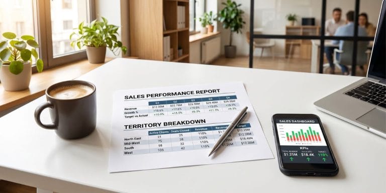Sales reports for field sales teams