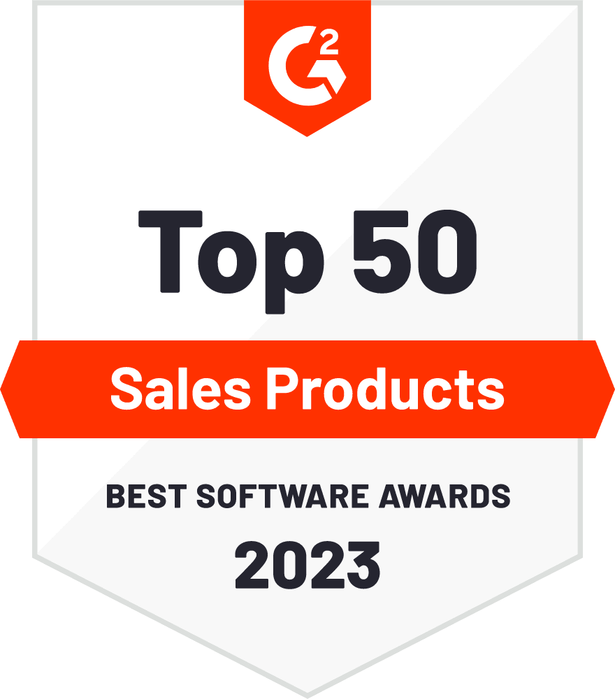 G2 Crowd's Top 50 Sales Products for 2023