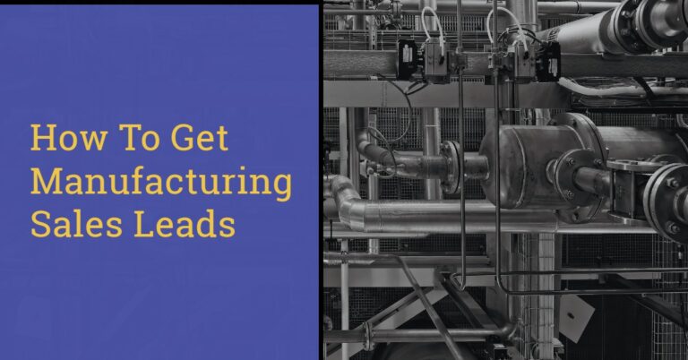 Manufacturing Sales Lead Generation
