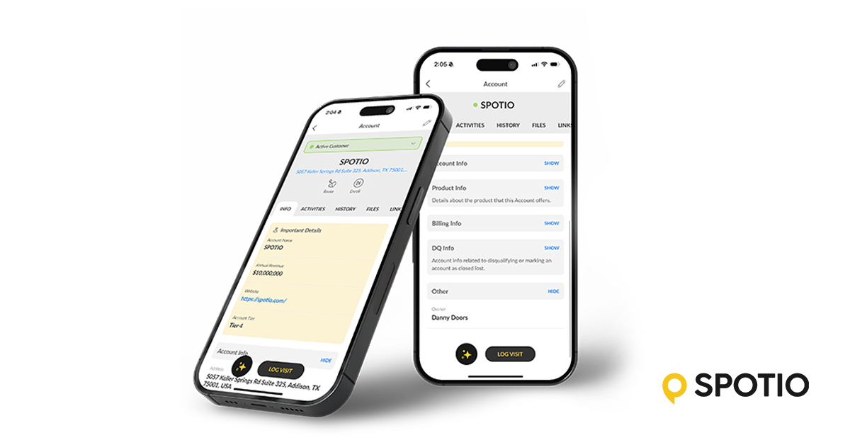 SPOTIO AI Introduces Advanced Intelligence for Field Sales - SPOTIO