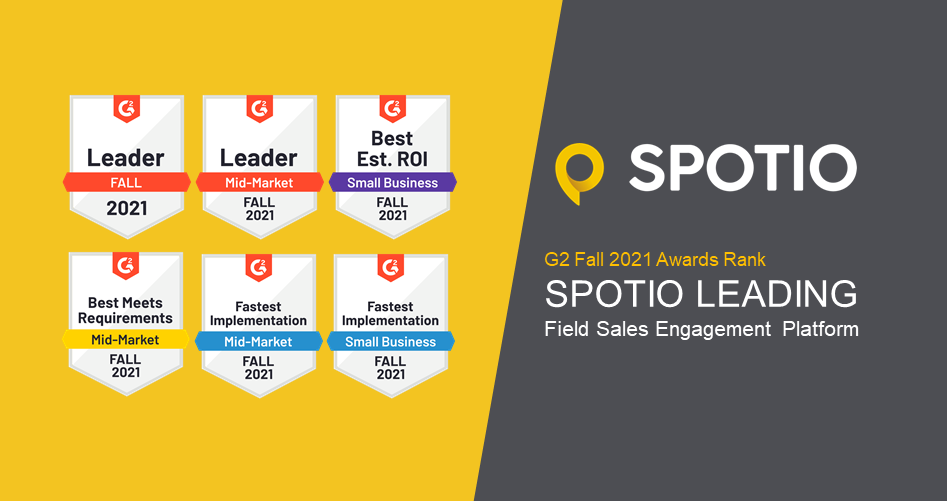 SPOTIO Consistently Ranks as Leading Field Sales Engagement Platform by G2