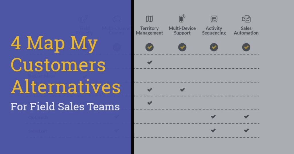 4 Best Map My Customers Alternatives for Field Sales Teams