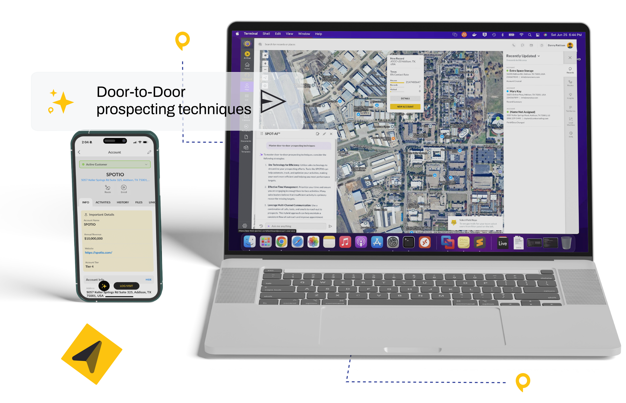 AI Sales Assistant For Field Sales Teams SPOTIO