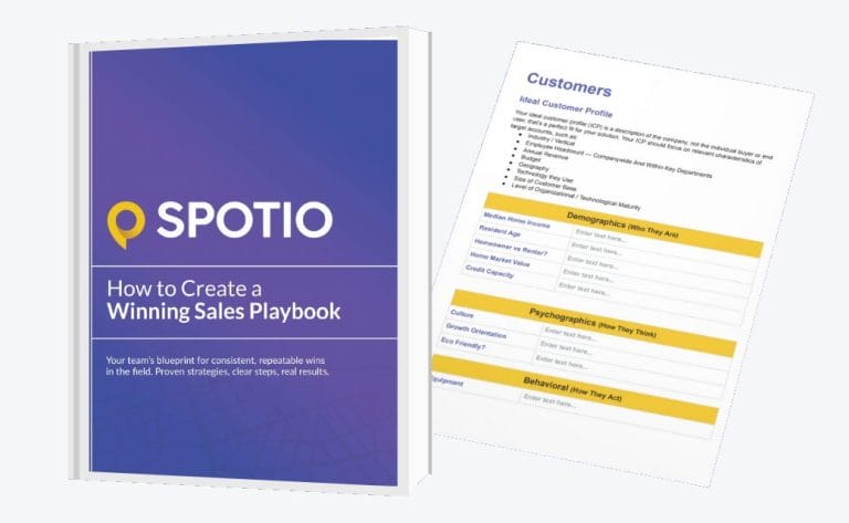 Winning Sales Playbook Template Cover