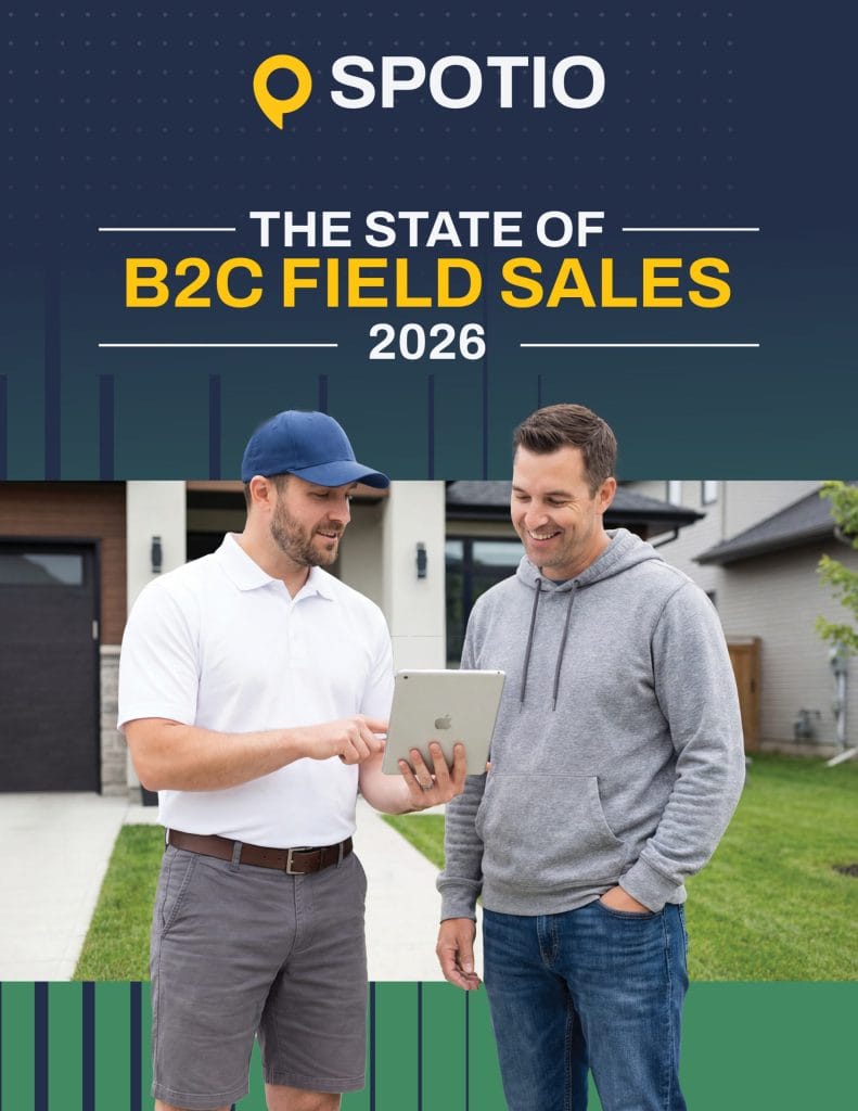 SPOTIO 2026 State of B2C Field Sales cover