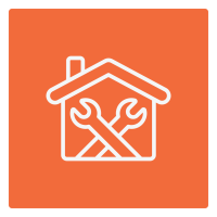 Private equity home services icon