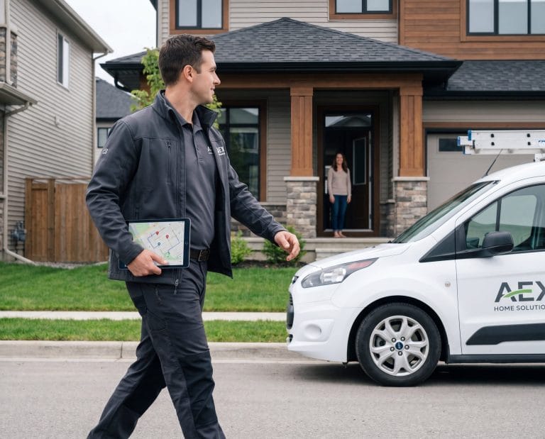 Private equity home services field sales platform