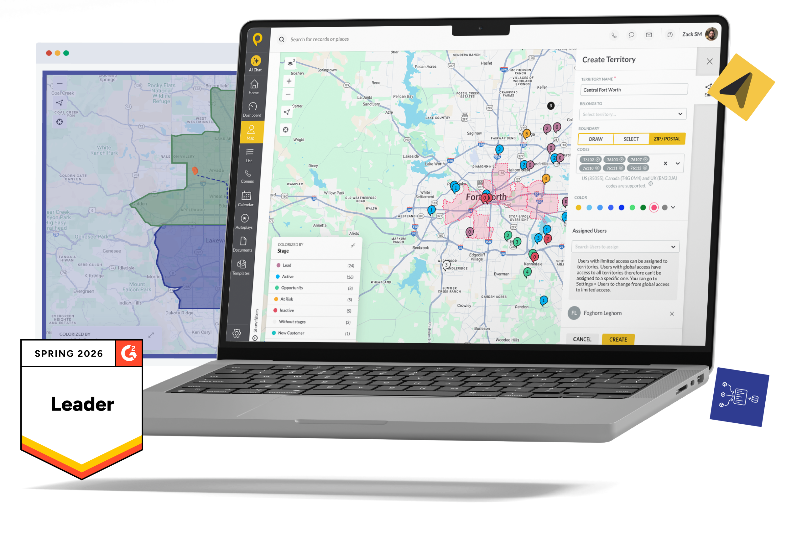 SPOTIO G2 Leader Territory Management