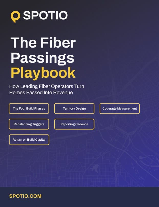 SPOTIO Fiber Passings Playbook Cover
